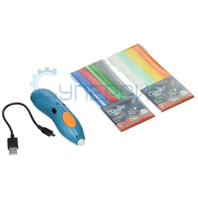 3Д ручка 3Doodler Start Essentials с набором стержней фото 1
