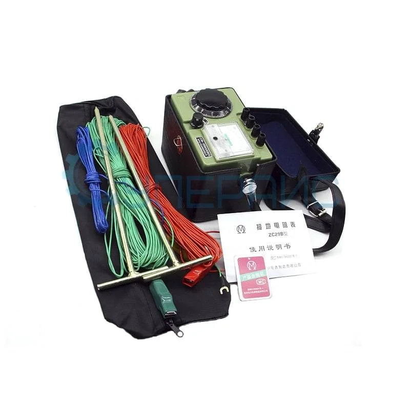 Измеритель сопротивления заземления Jinchuan ZC29B-2 фото 3