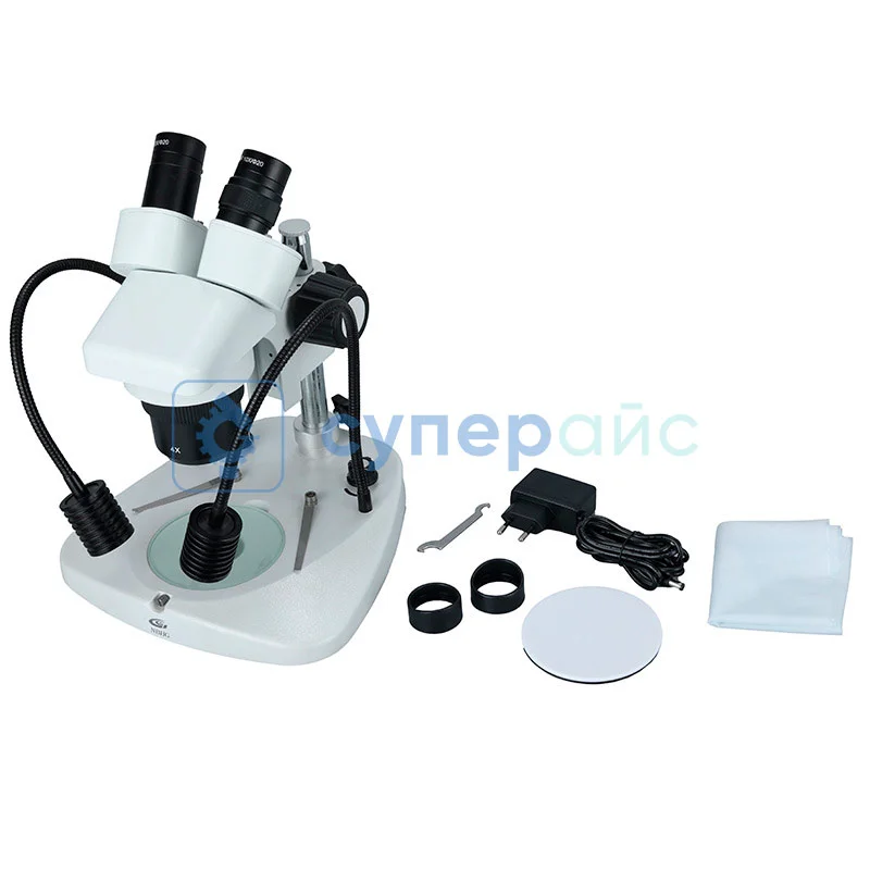 Микроскоп NBHG ZTX-20 с двумя светодиодами фото 3
