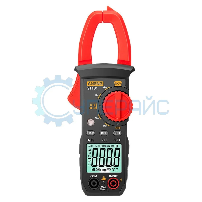 Токоизмерительные клещи ANENG ST181 с мультиметром фото 1