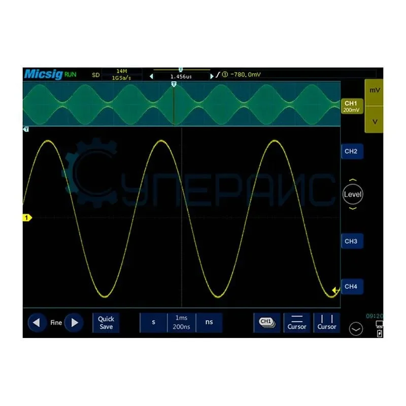 Осциллограф Micsig ATO1104 Plus для автомобильной диагностики фото 6