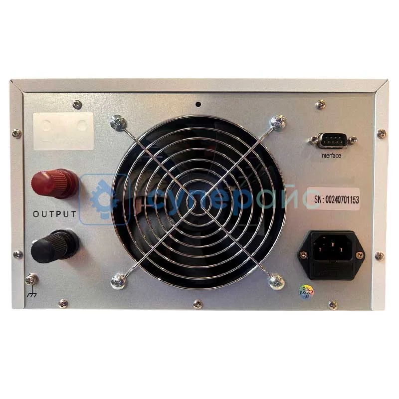 Регулируемый блок питания eTOMMENS eTM-6020C с RS232 (60В, 20А) фото 4