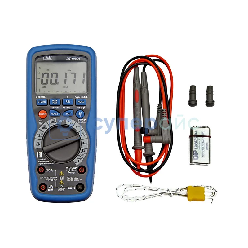 Цифровой мультиметр CEM DT-9959 фото 3