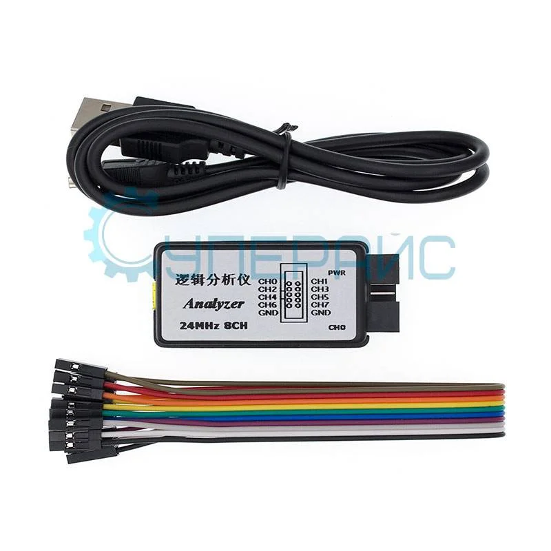 Цифровой логический анализатор 8 каналов фото 5