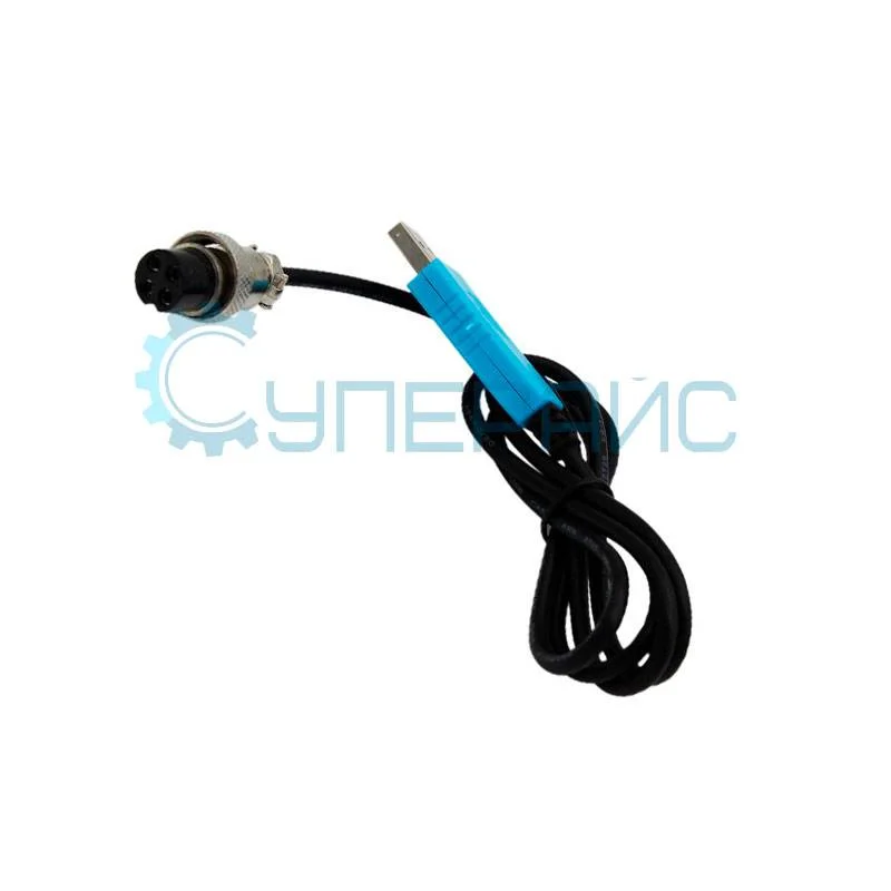 Преобразователь USB - UART TTL PL2303TA с авиационным разъемом на 4 контакта фото 1