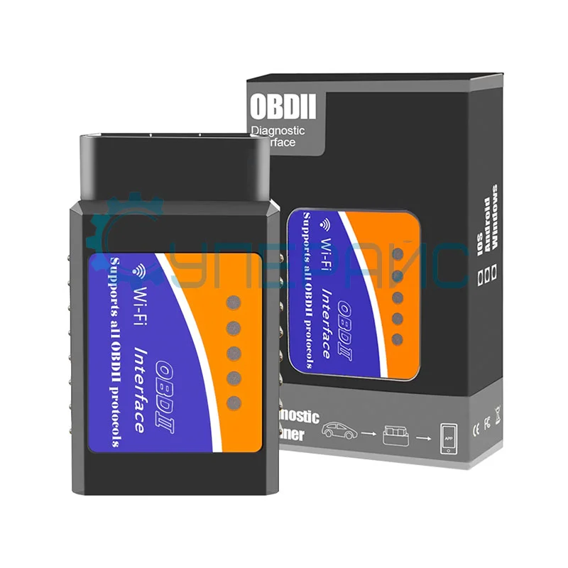 Автомобильный сканер Konnwei ELM327 Wi-Fi V1.5 на чипе PIC18F25K80 фото 4