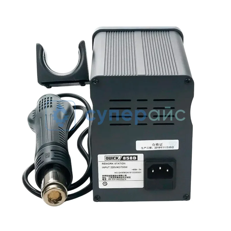 Станция термовоздушная Quick 858D фото 4