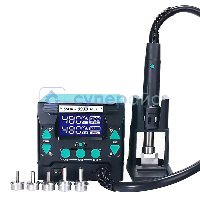 Станция паяльная YIHUA 993DM-IV фото 4
