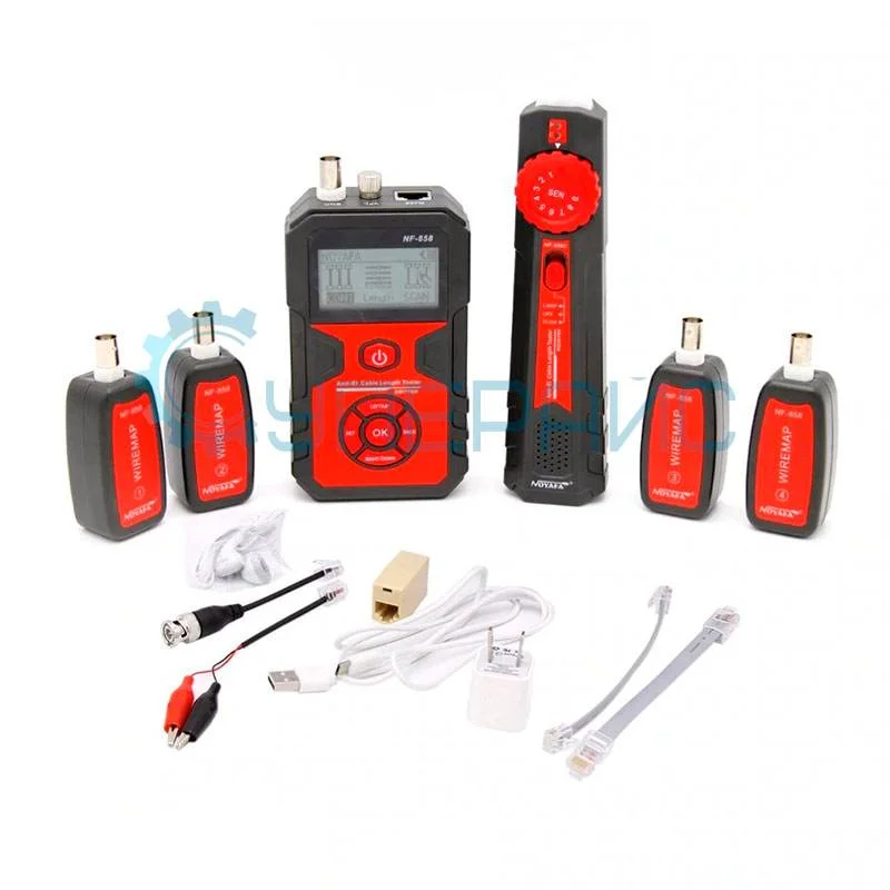 Измеритель длины кабеля Noyafa NF-858C фото 7