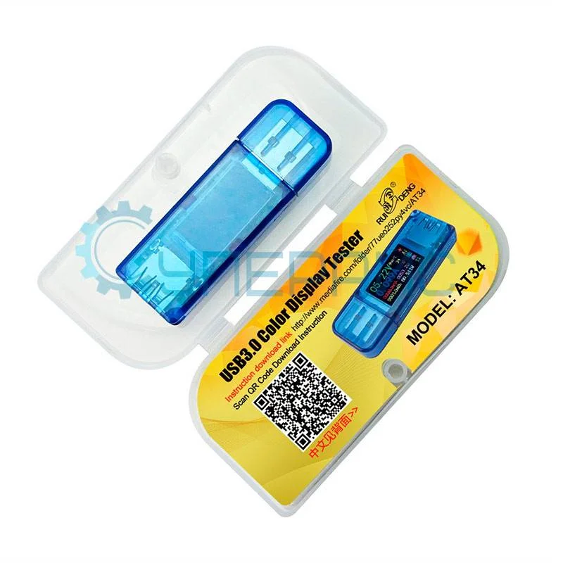 USB тестер Ruideng AT34 фото 3