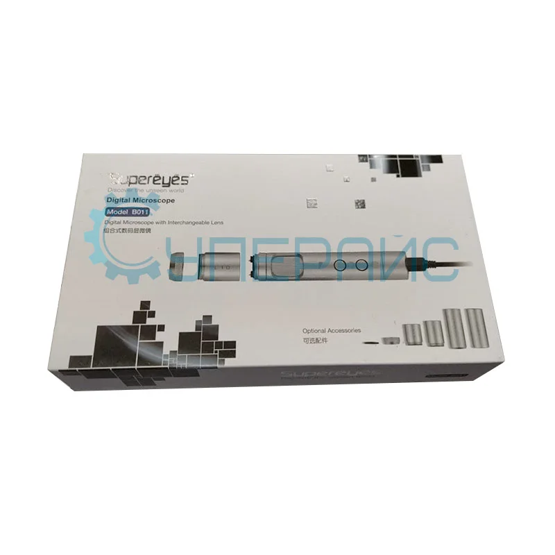 Цифровой USB микроскоп Supereyes B011 со сменным объективом 500X фото 14