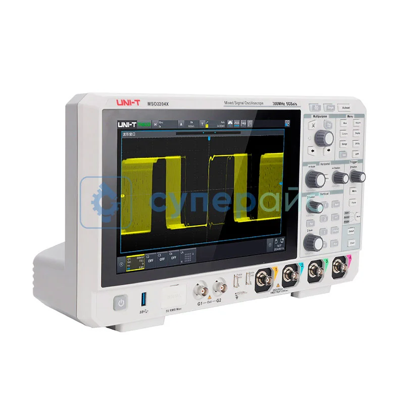 Универсальный осциллограф UNI-T MSO2204X фото 2