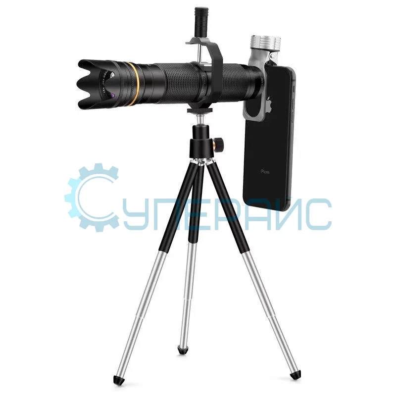 Объектив для телефона 16-35x (пульт ДУ, штатив) фото 1