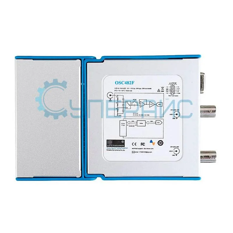 Двухканальный USB осциллограф-приставка LOTO OSC482F фото 1