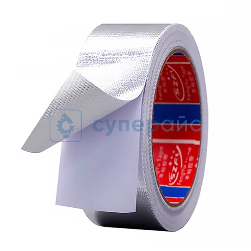 Огнеупорная фольгированная стеклоткань szfy 150мм/20м фото 1