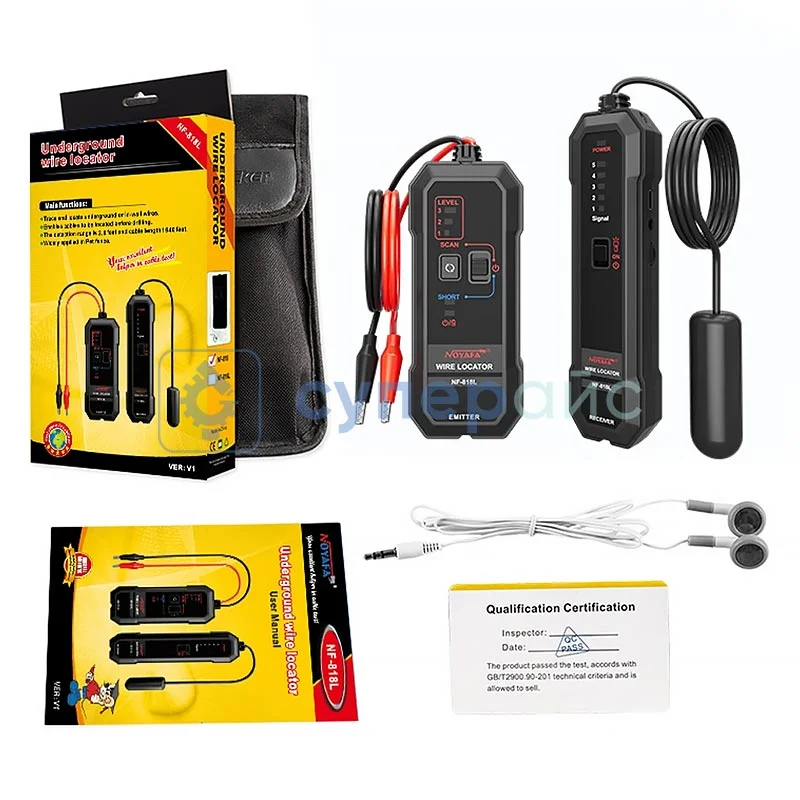 Профессиональный кабельный тестер Noyafa NF-818L фото 1