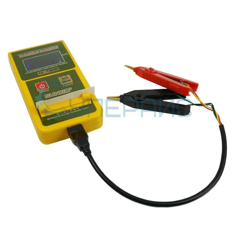 Измеритель сопротивления SUNKKO NI-T200 фото 3