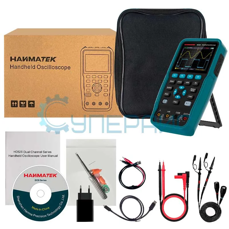 Осциллограф HANMATEK HO102S с генератором сигналов фото 1
