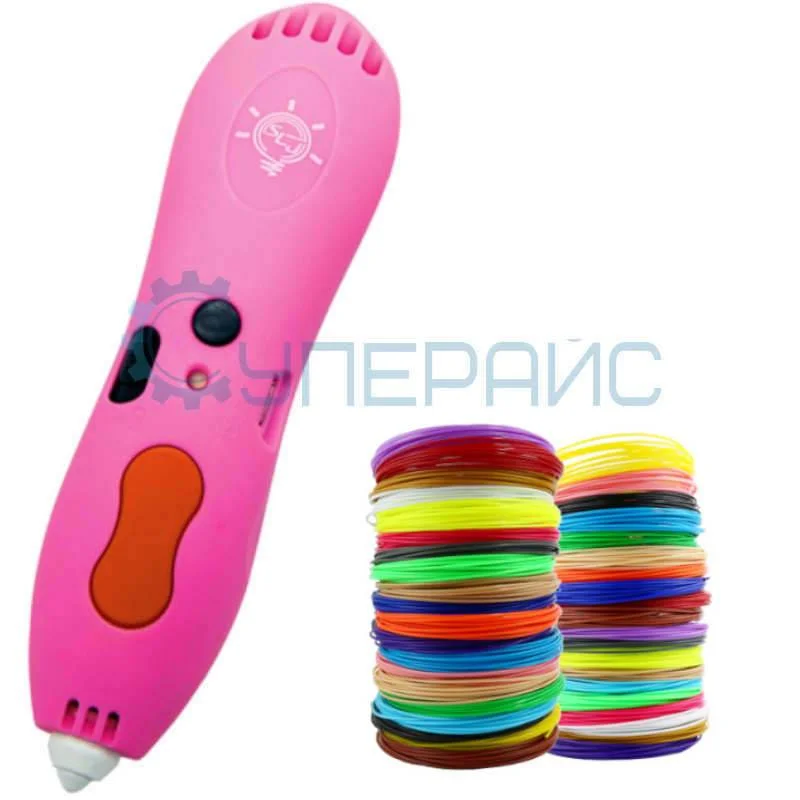 Беспроводная 3D ручка Dewang X5 с 225 метрами пластика фото 2