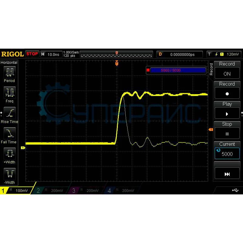 Четырехканальный цифровой осциллограф RIGOL DS1074Z фото 7