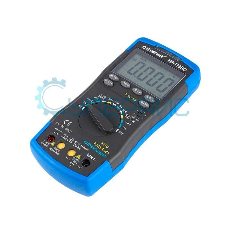 Цифровой тестер-мультиметр HoldPeak HP-770HC фото 2