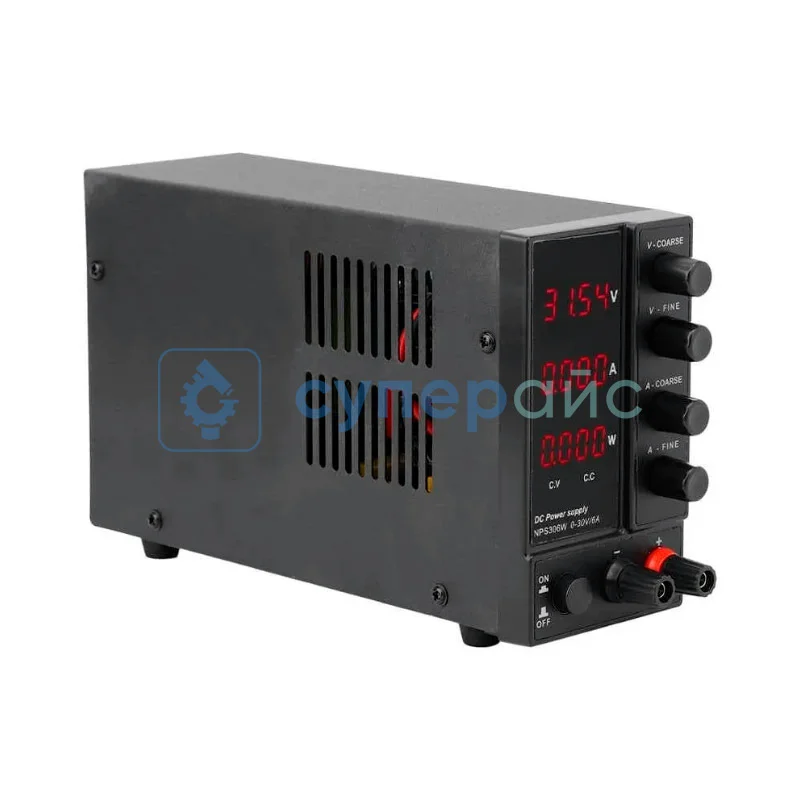 Мини блок питания Wanptek NPS306W с четырехразрядным дисплеем (30В, 6А) фото 2