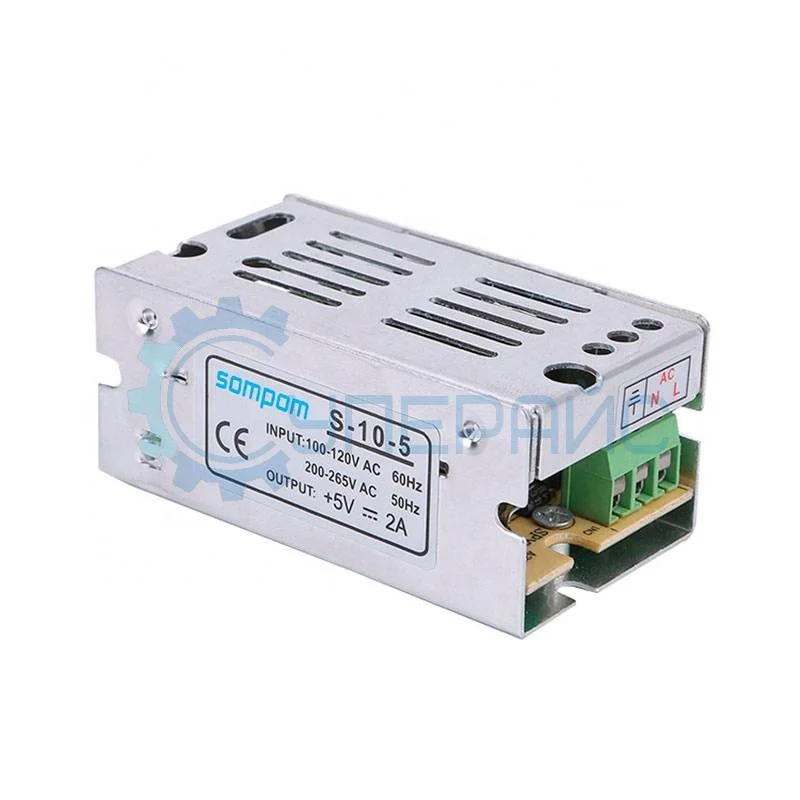Импульсный источник питания SOMPOM S-10-5 (5В, 2А) фото 1