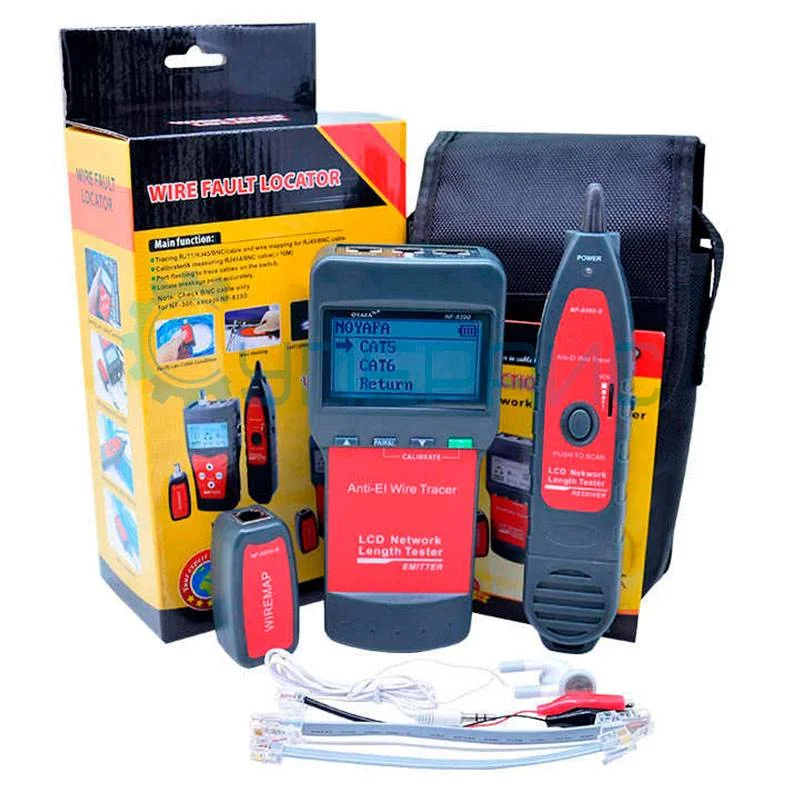 Тестер витой пары Noyafa NF-8200 фото 9