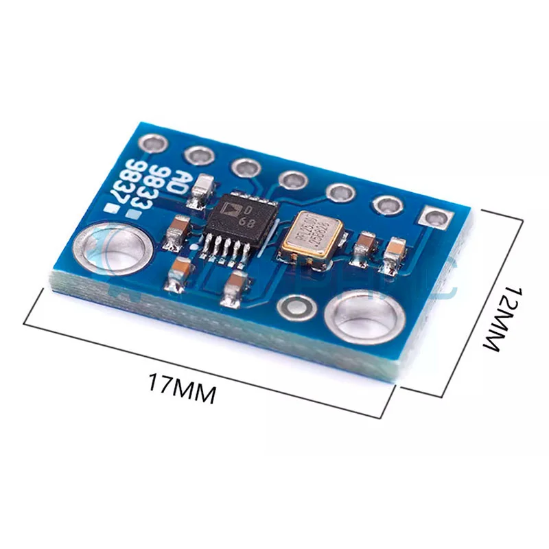 Модуль генератора сигналов на базе AD9833 фото 2