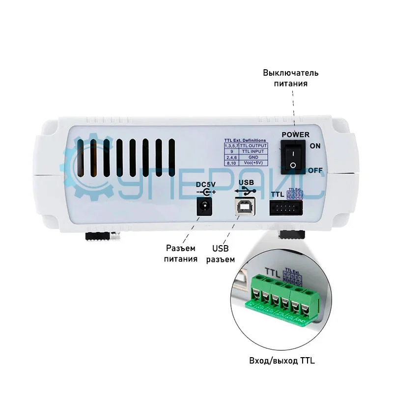 Генератор сигналов MHS-5225A (25 МГц) фото 2