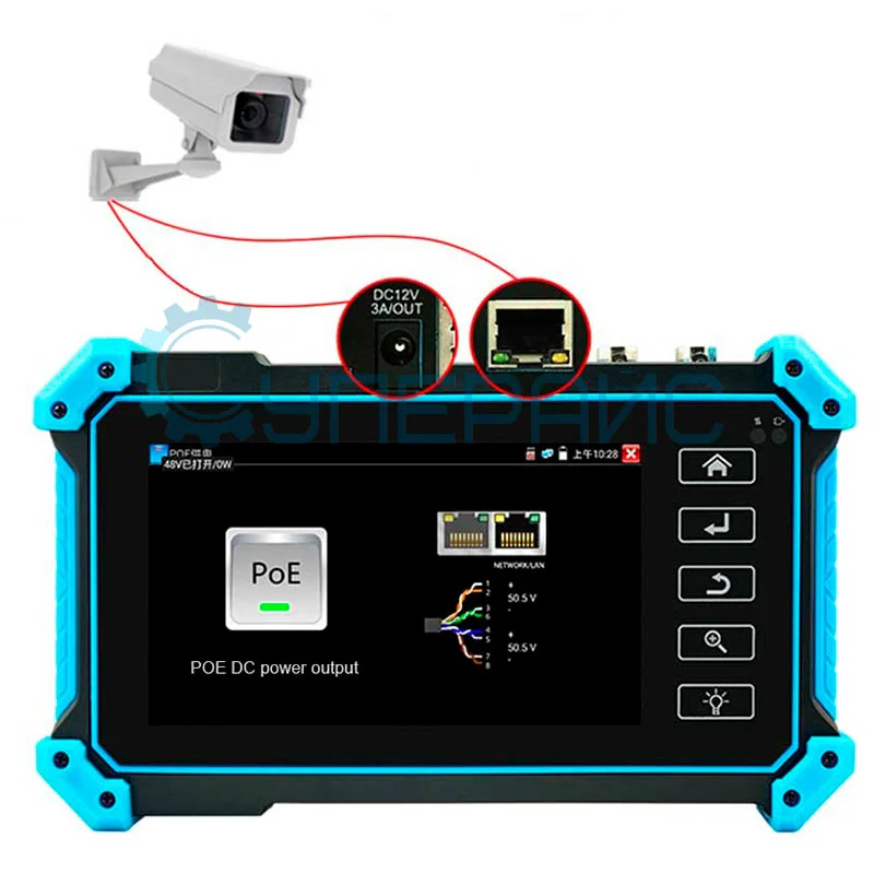 Многофункциональный тестер видеосистем Noyafa NF-IPC715 фото 5