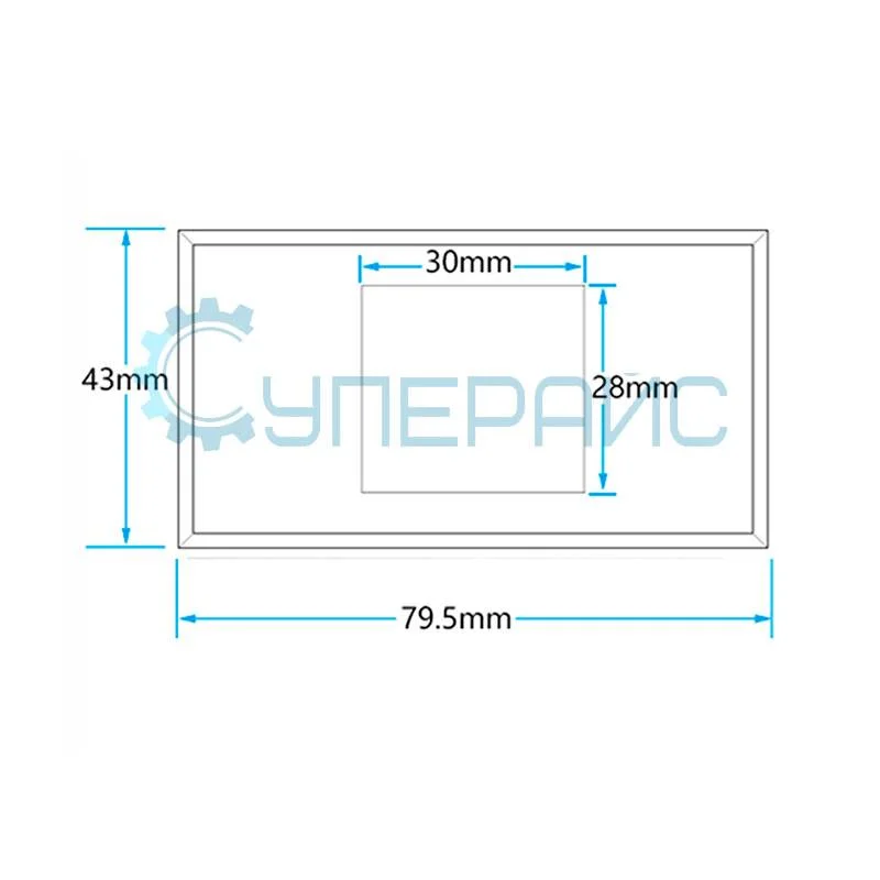 Вольтметр амперметр Deek-Robot DC 100В 10А фото 2