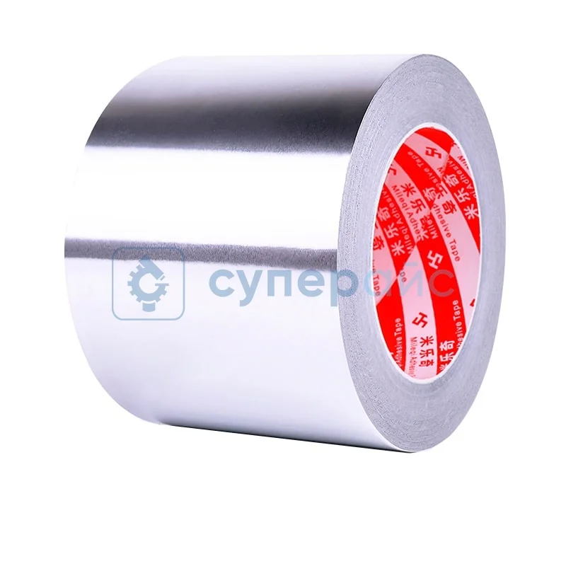 Клейкая алюминиевая лента 100мм/50м фото 1