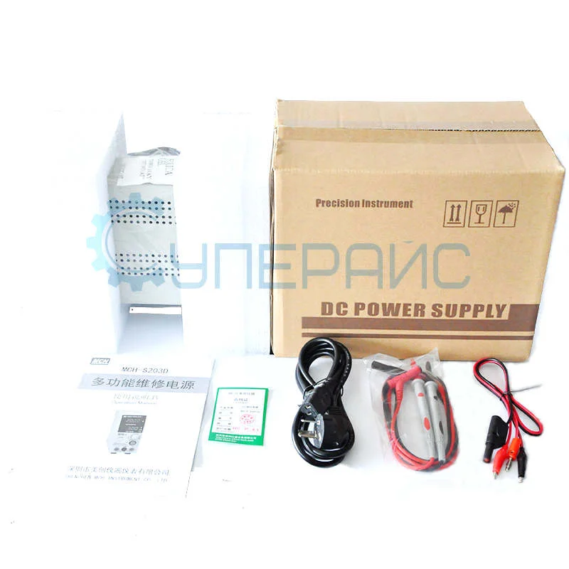 Лабораторный блок питания MCH S203D фото 3