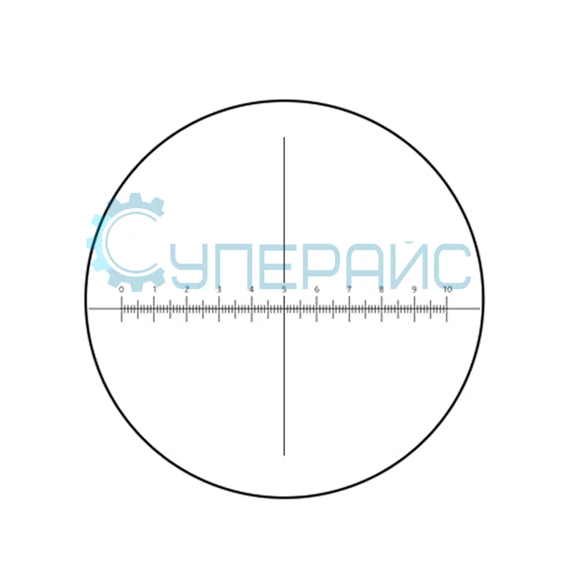 Окуляр для микроскопа Crystallite WF20X/10 со шкалой фото 1