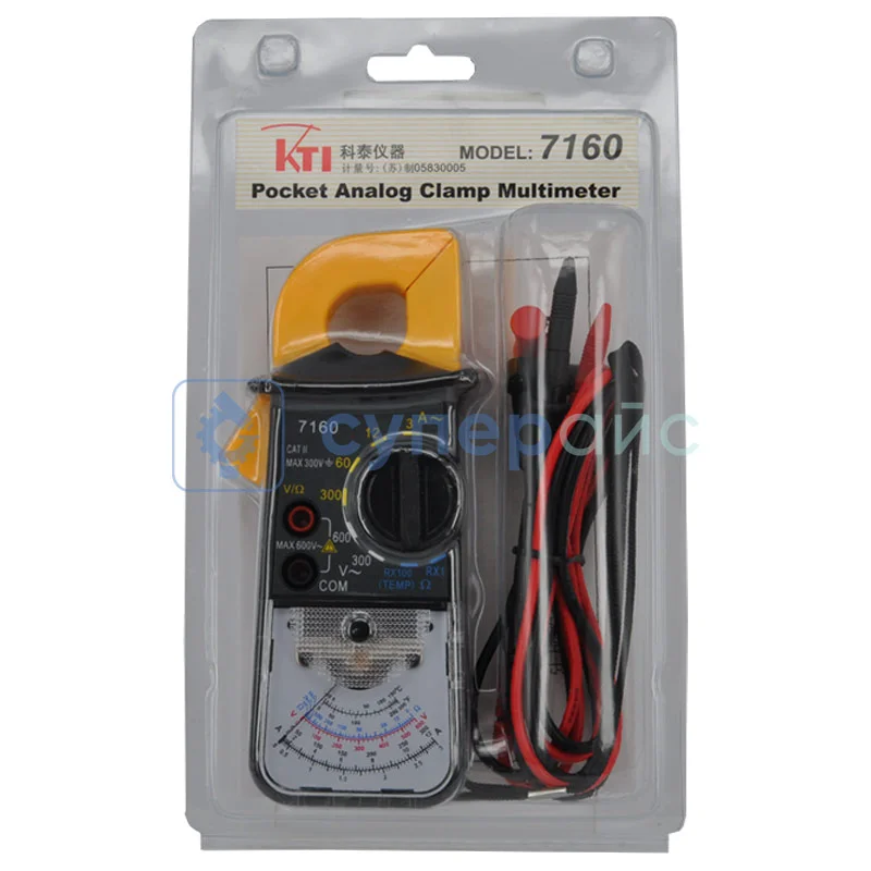 Клещи токоизмерительные KTI KT7160 фото 3
