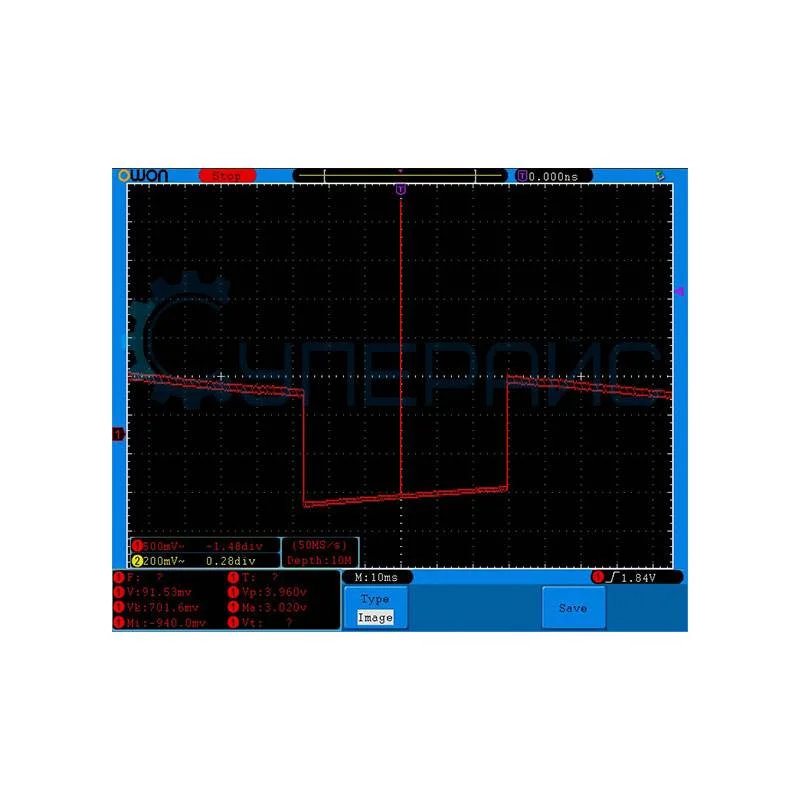 Настольный осциллограф OWON SDS7072 (2 канала, 70 МГц) фото 10