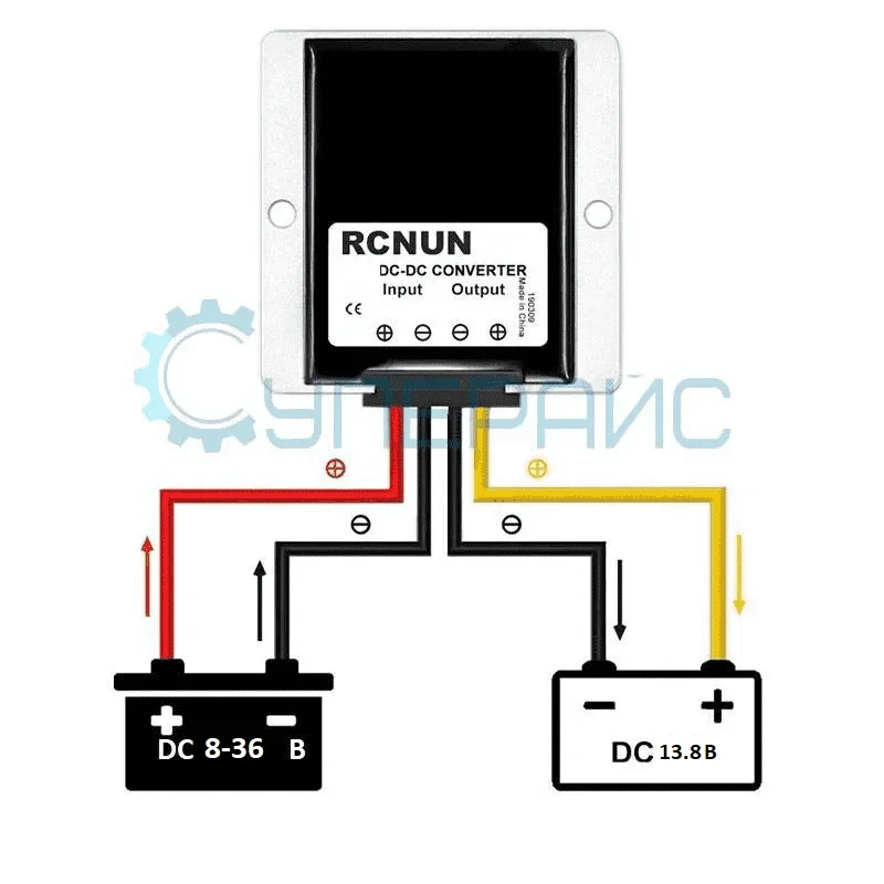 Модуль питания RCNUN WG8-36S13R815 (RC8-36S13R815) с защитой от перегрева фото 4