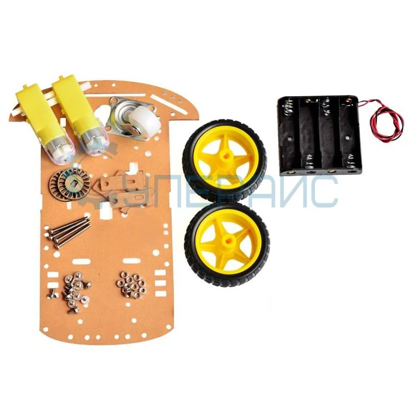 Шасси для робота 2WD 2-х моторное для Arduino фото 2