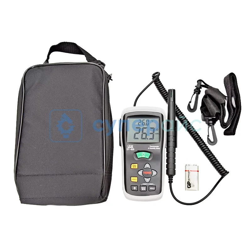 Измеритель температуры и влажности CEM DT-625 фото 1