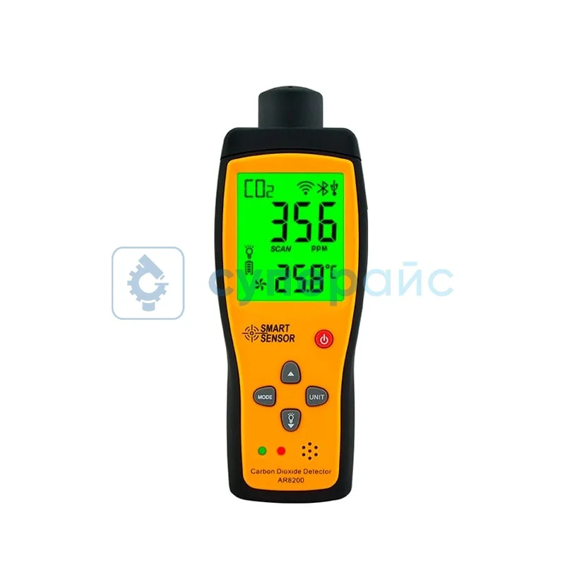 Цифровой детектор углекислого газа Smart Sensor AR8200 фото 1