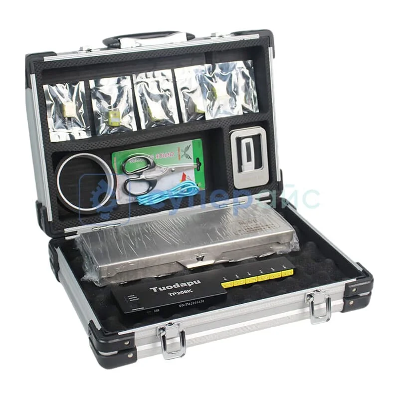 Регистратор кривой температуры Tuodapu TP206K 4 канала 500 градусов фото 2