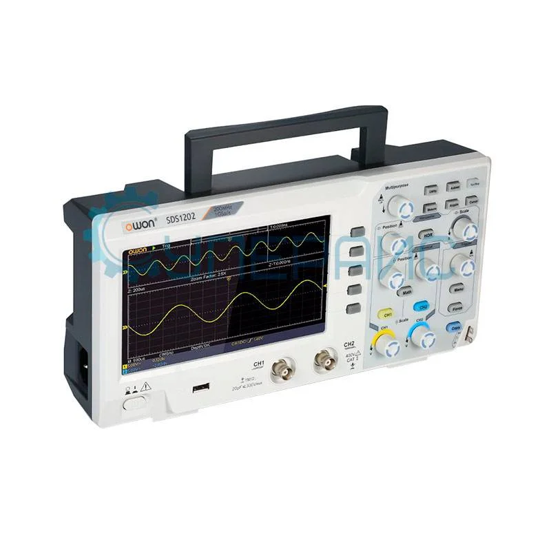 Цифровой осциллограф OWON SDS1202 (2 канала, 200 МГц) фото 2