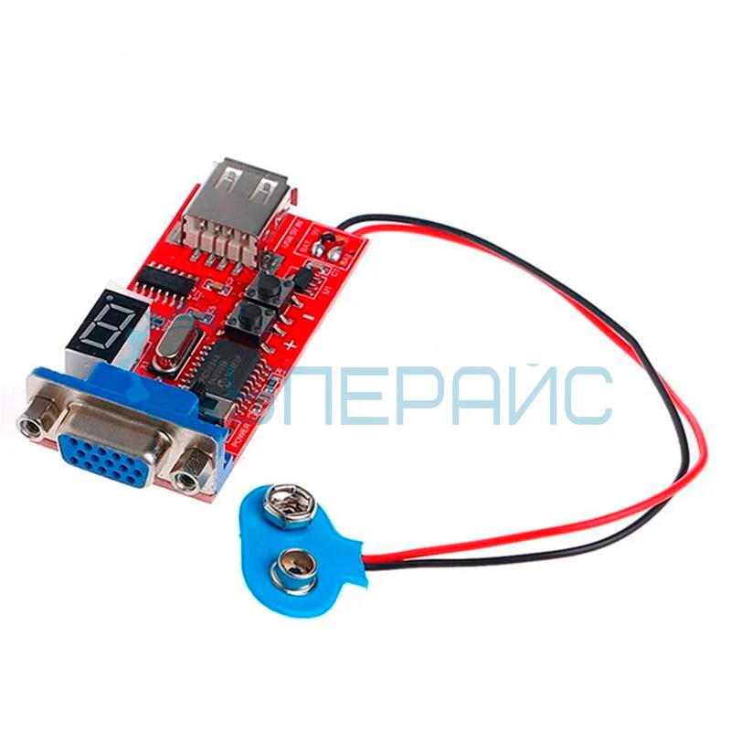 Генератор VGA сигналов для тестирования мониторов фото 1