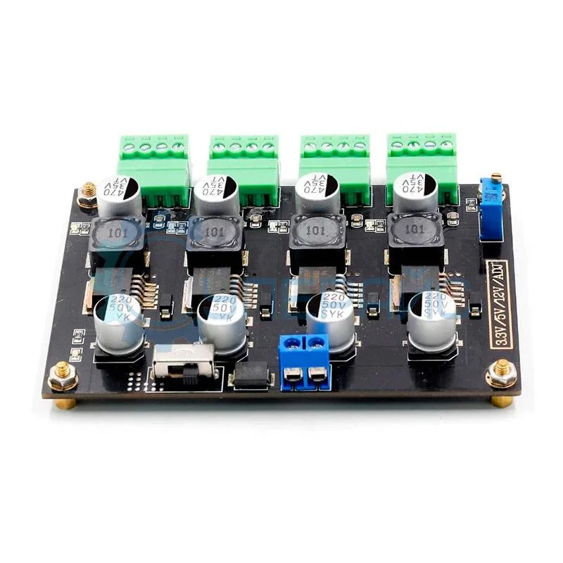 Многоканальный DC-DC преобразователь LM2596 фото 1