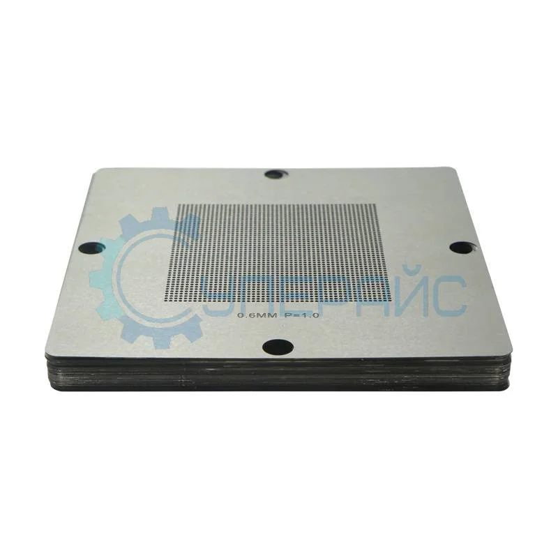 Набор универсальных BGA трафаретов 80х80 мм. 10 шт. фото 1