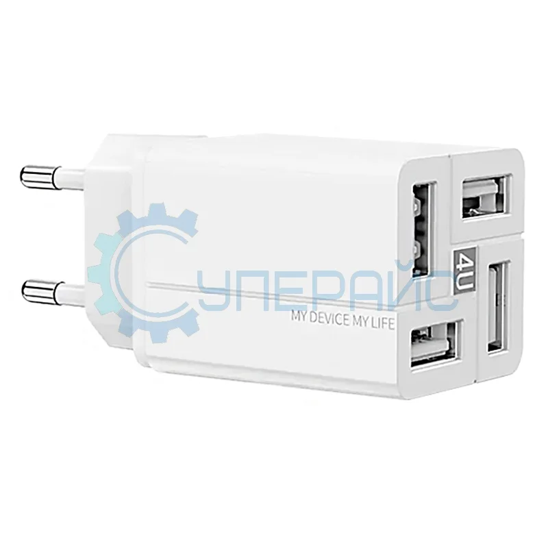 Адаптер Balinka Q-991OQ для зарядки 4 устройств фото 1