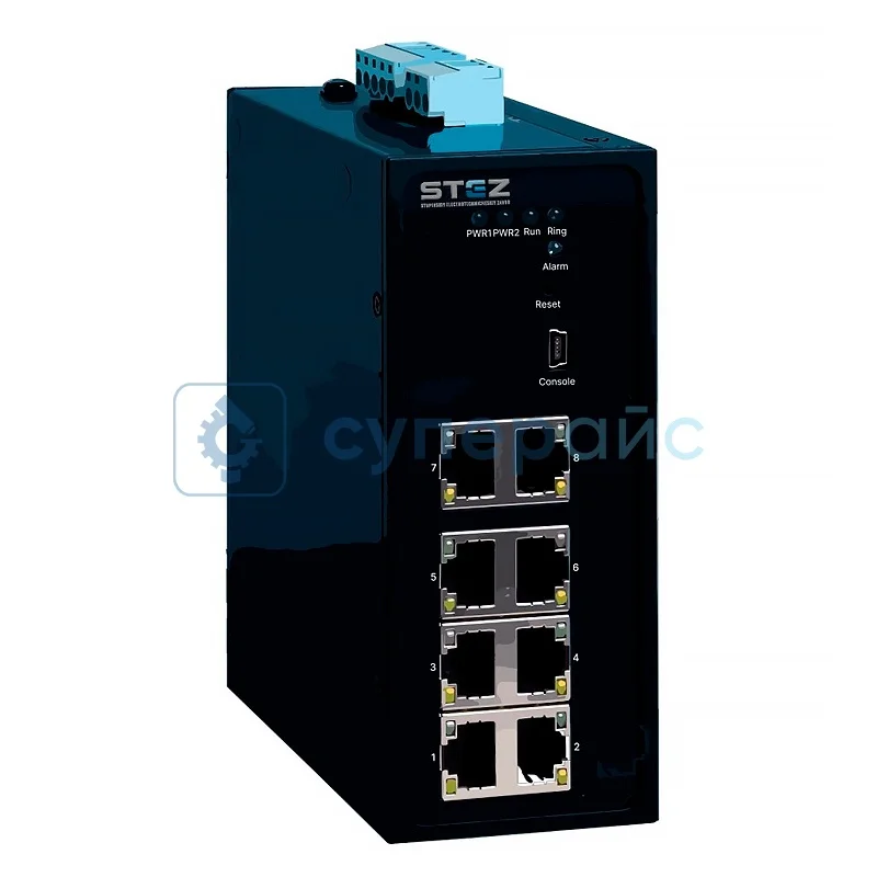 Промышленный коммутатор на DIN-рейку СТЭЗ STEZ3108 фото 1