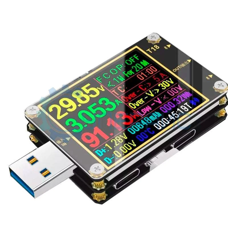 USB тестер тока Juwei Atorch T18 с Bluetooth фото 1