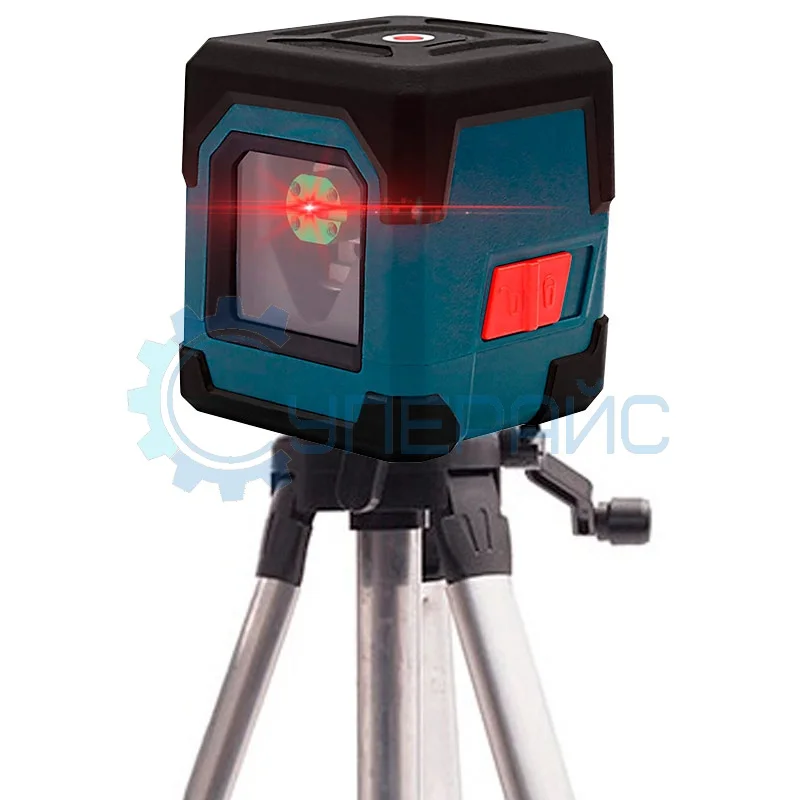 Двухлучевой нивелир HANMATEK LV1 (красный лазер) со штативом фото 1